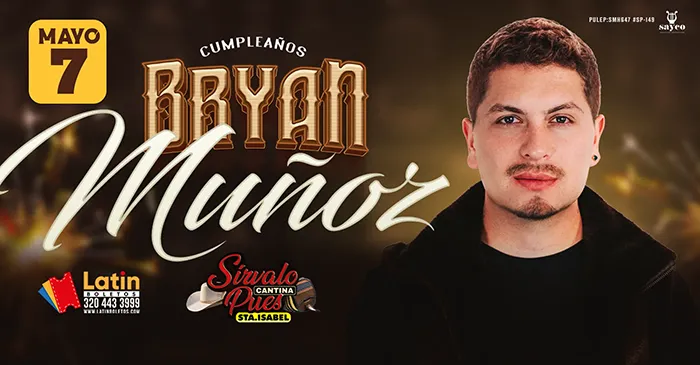 Cumpleaños Bryan Muñoz Bogotá