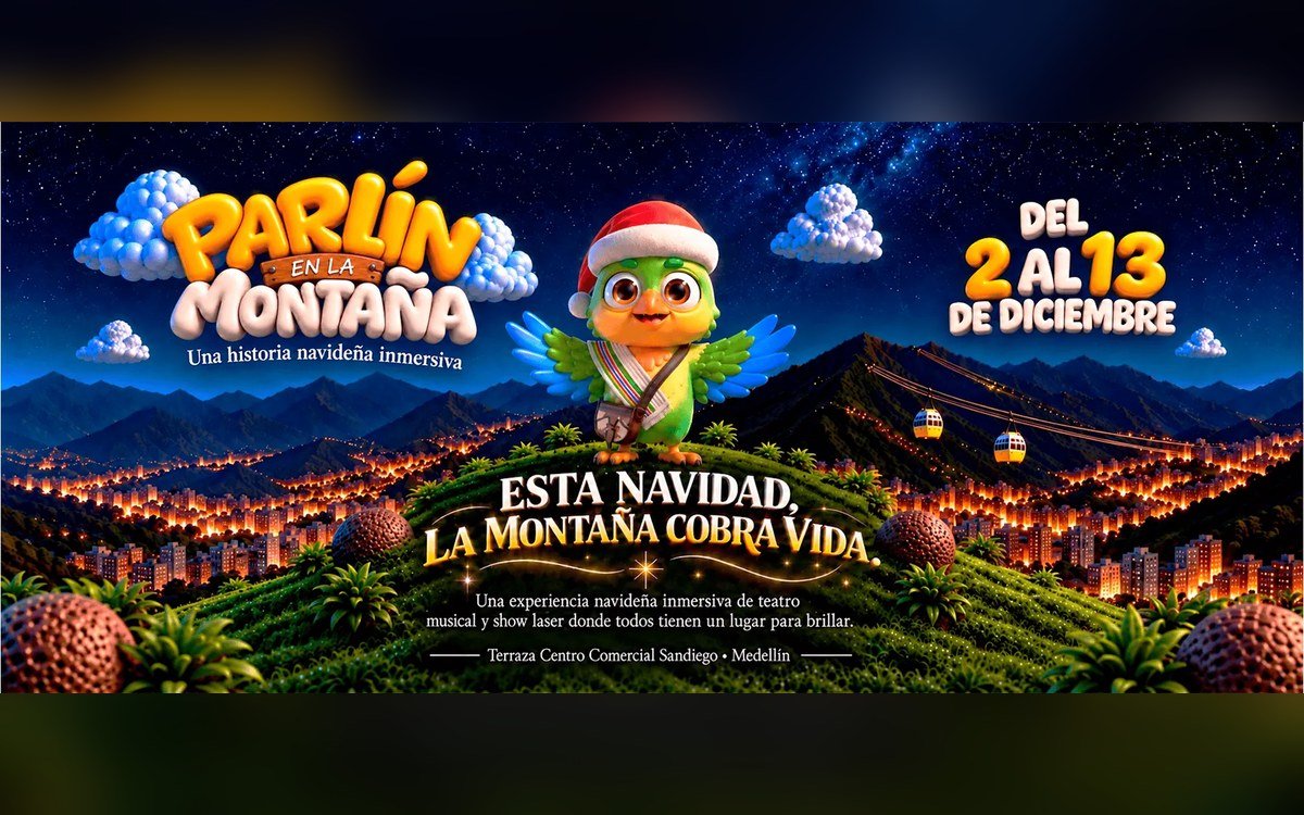 Parlín en la Montaña — Medellín, 4, 5 y 6 de diciembre de 2026